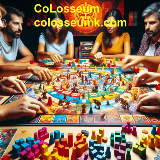 Explorando o Mundo dos Jogos de Tabuleiro no CoLosseum